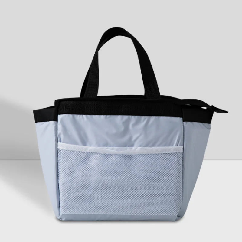 Contracted Style Insulated Lunch Bag Durable Bento Pouch Thermal Insulated Lunch Box Tote Cooler Bag Lunch Container